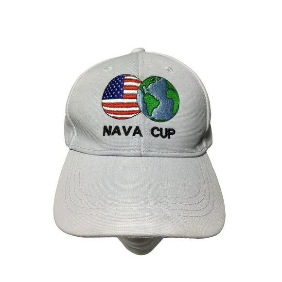 Nava X-Flex Baseball Cap M-L White Men's Hat - Picture 2 of 7